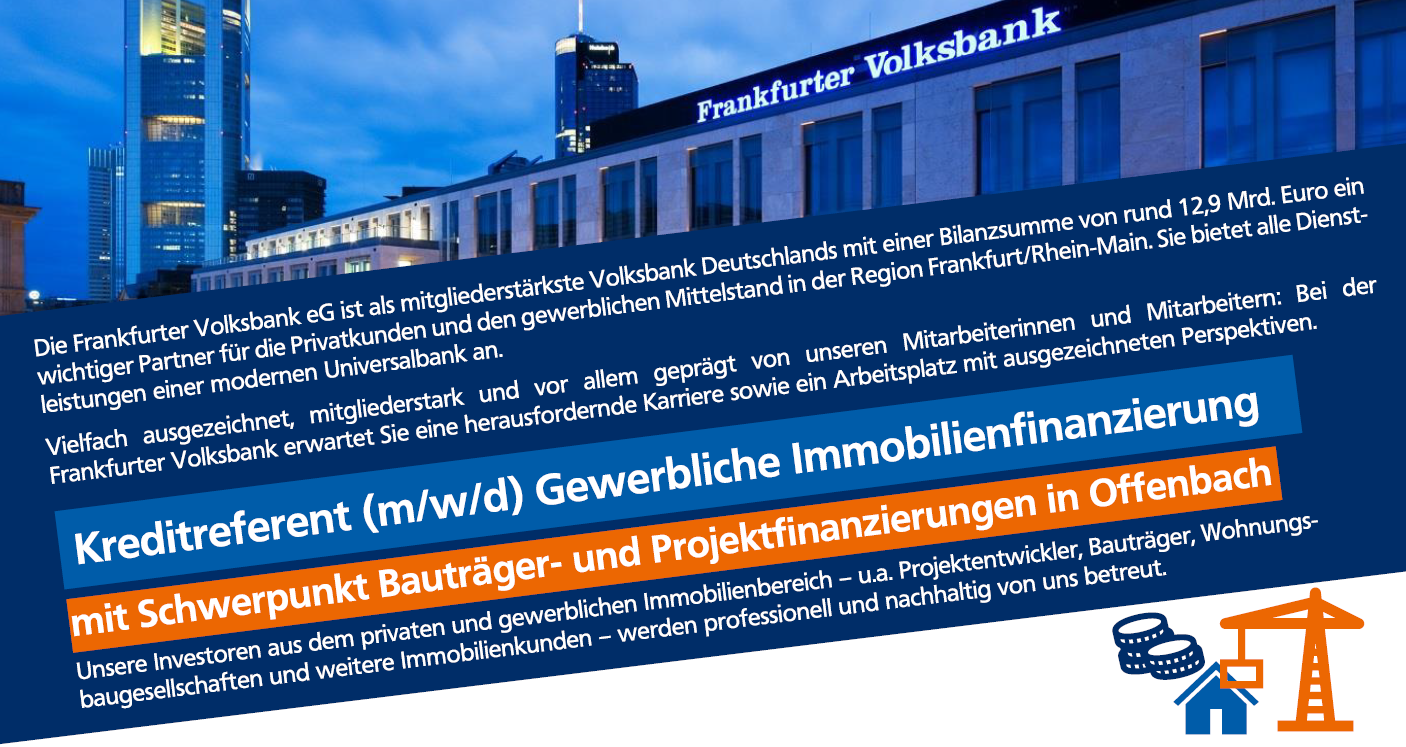 Frankfurter Volksbank eG Onlinebewerbung