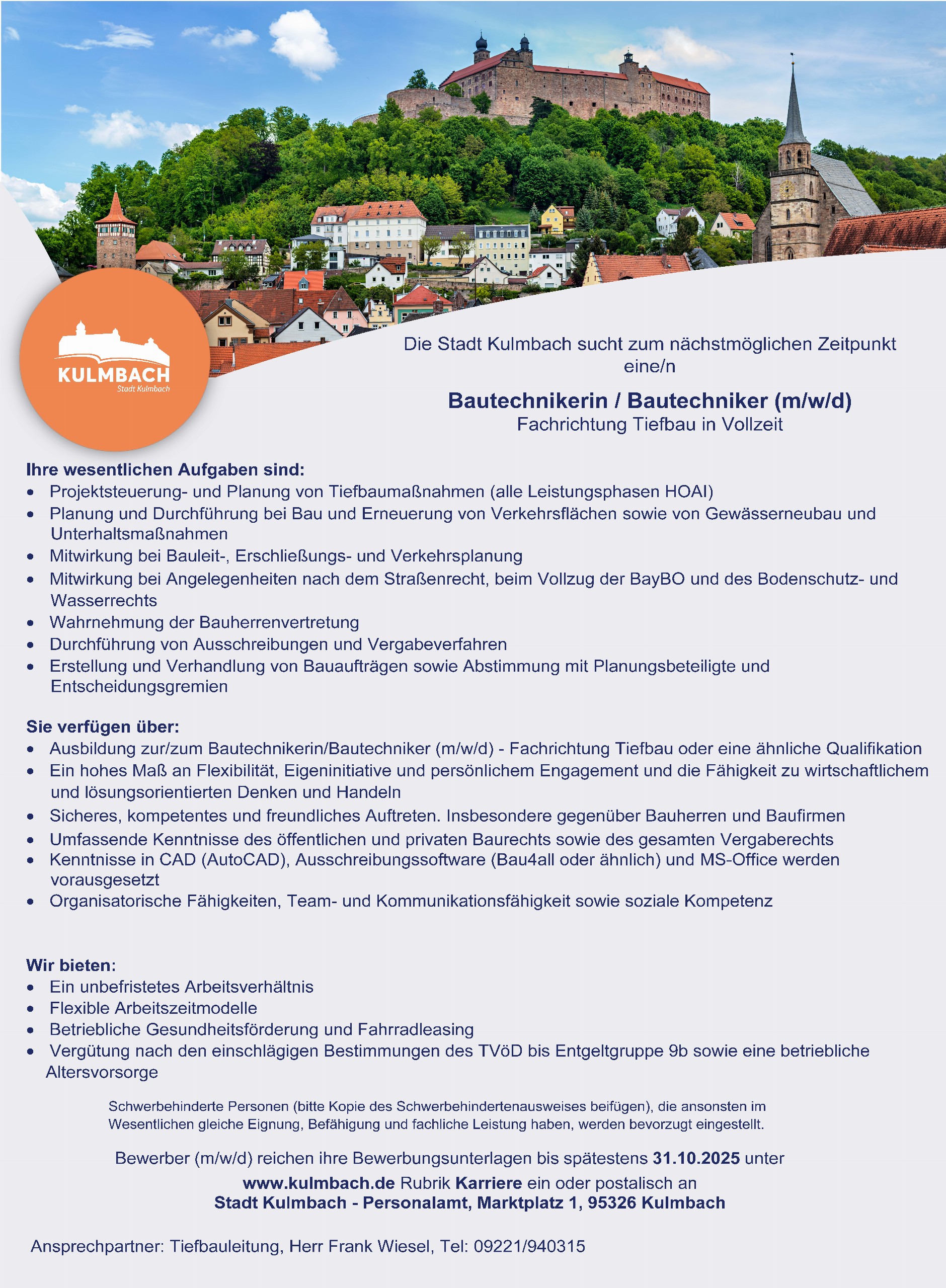 Stellenausschreibung - Bautechniker Tiefbau 2025.jpg